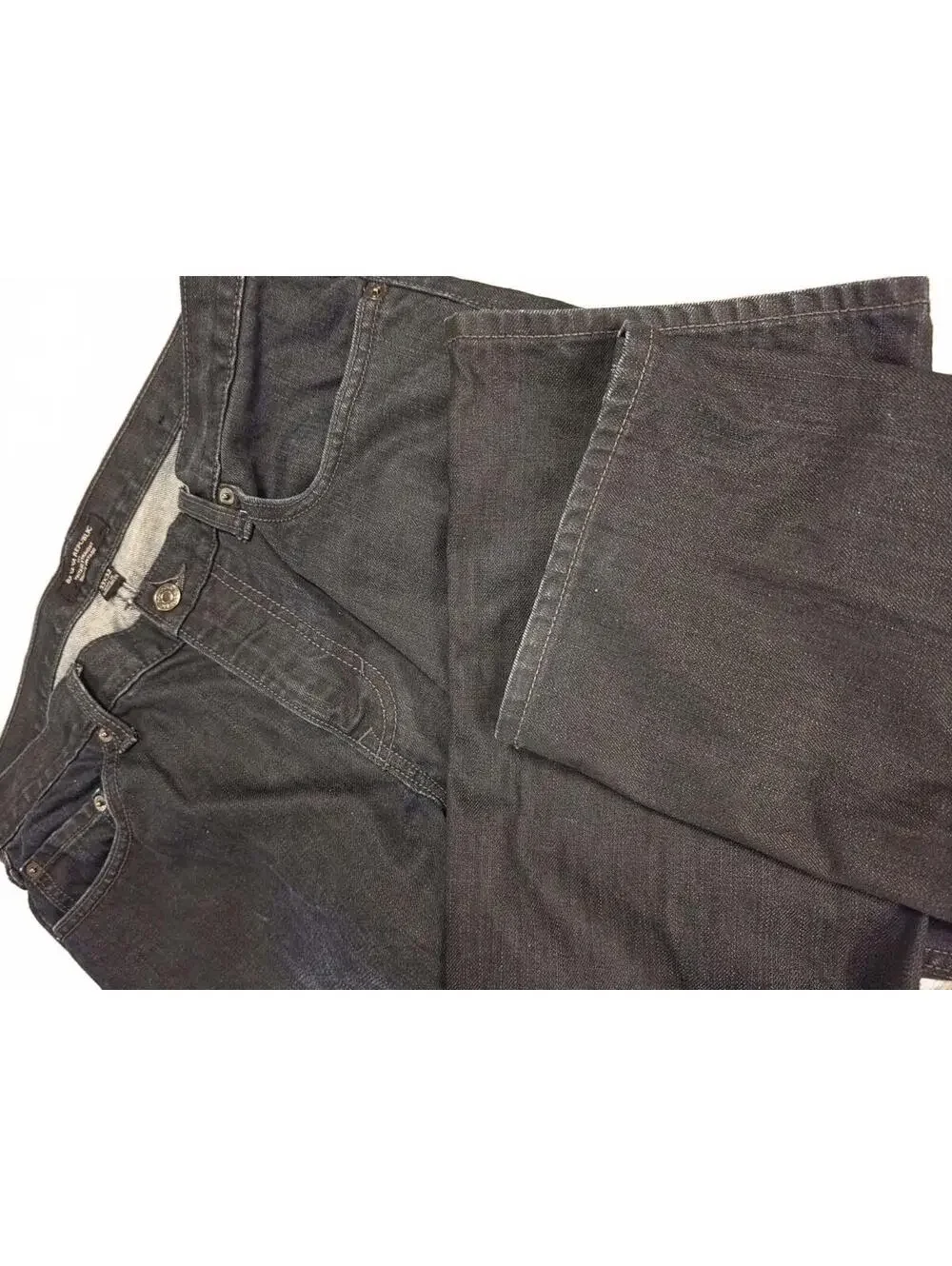 Banana Republic Vintage Straight Black Jeans 33x32